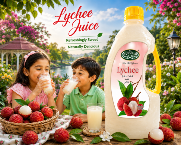 Al Noor Lychee Juice 2 Ltr